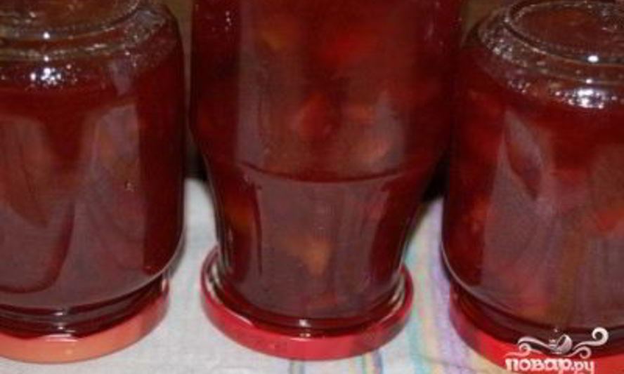 Рецепт варенья из яблок ассорти