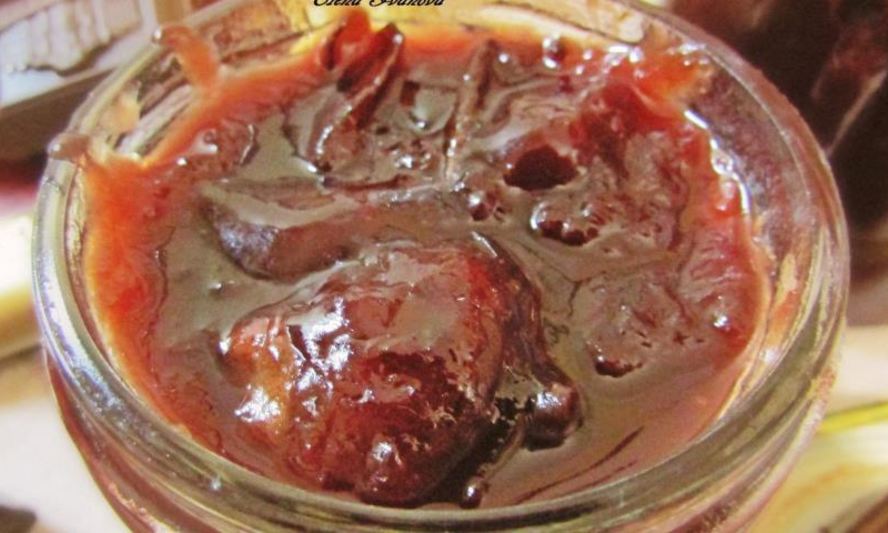 Рецепт варенья слива в шоколаде