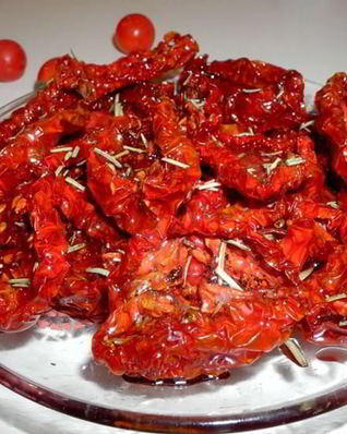 Вяленые помидоры с розмарином