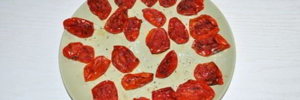 вяленые помидоры в микроволновке