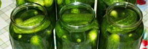 закатка соленых огурцов на зиму