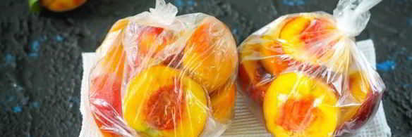 заморозка персиков на зиму