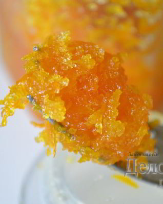 Засахаренная и засушенная цедра цитрусовых