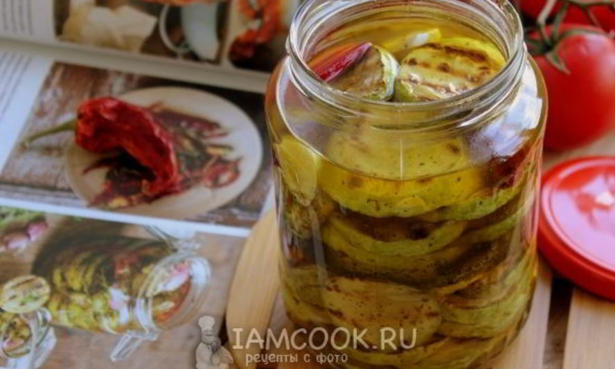Рецепт жареных кабачков на зиму