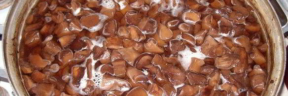 бабушкины маринованные свинухи