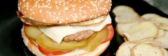 американский бургер