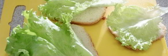 бутерброд обезьянка