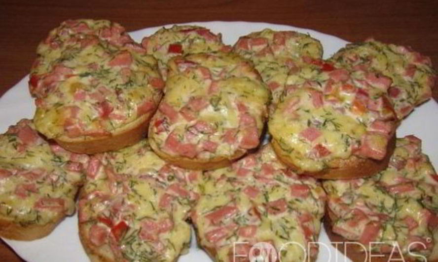 Рецепт бутерброда-пиццы