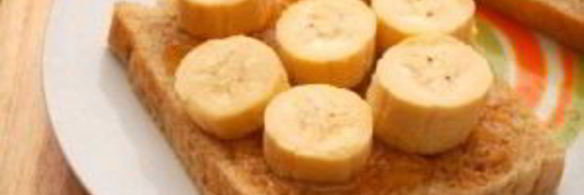 бутерброд с арахисовым маслом