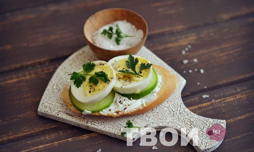 Рецепт бутерброда с яйцом