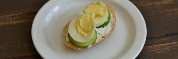 бутерброд с яйцом