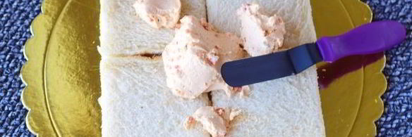 бутербродный торт праздничный