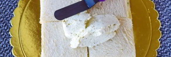 бутербродный торт праздничный