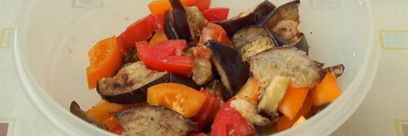 бутерброды с баклажанами и помидорами