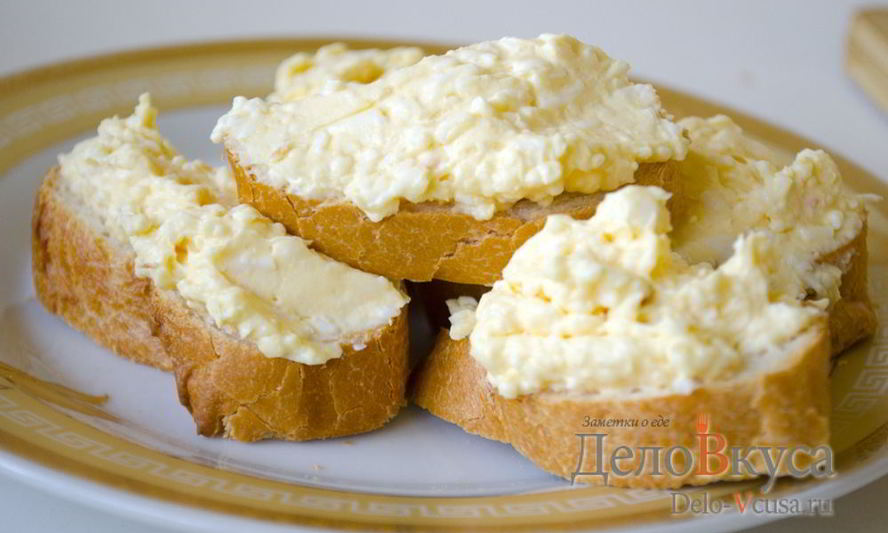 Рецепт бутербродов с еврейской закуской