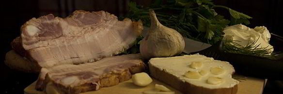 бутерброды с грудинкой