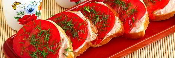 бутерброды с куриным паштетом и сыром