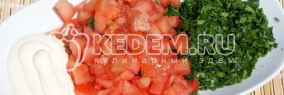 бутерброды с помидорами