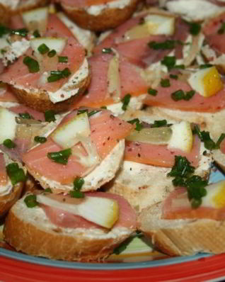 Бутерброды с рыбой Любимые