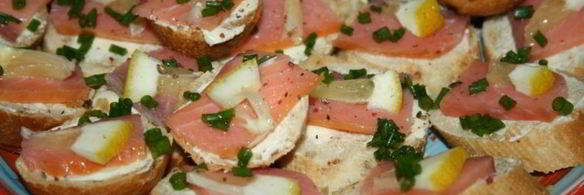 бутерброды с рыбой любимые