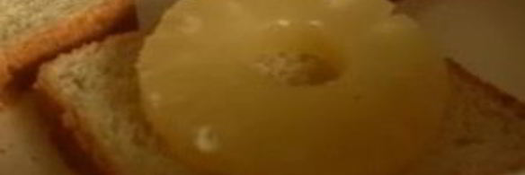 бутерброды с сыром и ананасами