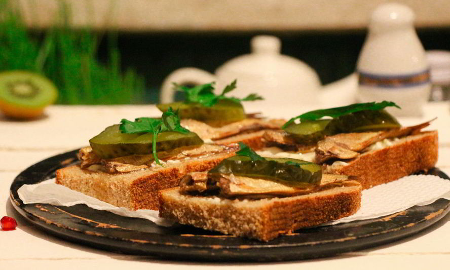 Рецепт бутербродов со шпортами