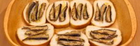 бутерброды со шпротами