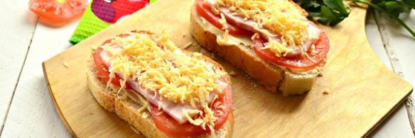 горячие бутерброды с беконом