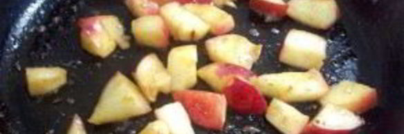 горячие бутерброды с яблоками и сыром