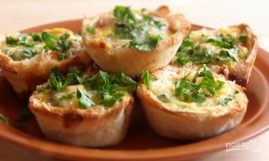 Рецепт горячих бутербродов в духовке