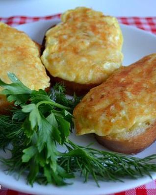 Горячий бутерброд с сыром