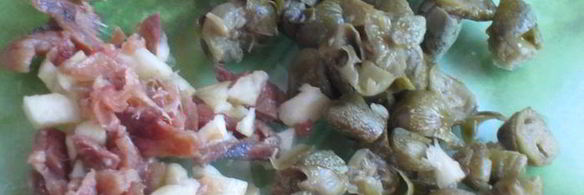 горячий бутерброд с тунцом и копченым сыром