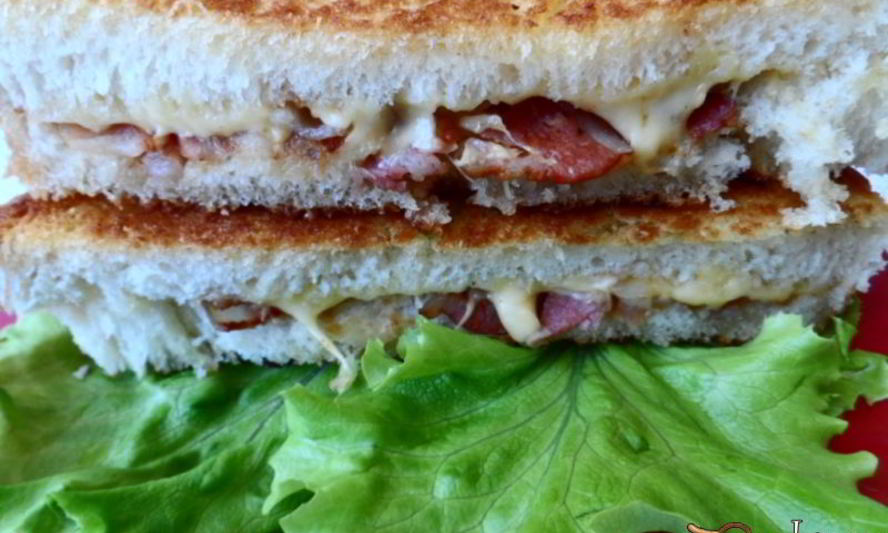 Рецепт горячего бутерброда