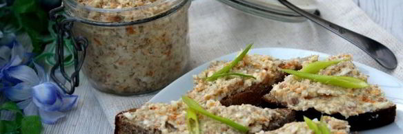 намазка для бутербродов из сельди нежная