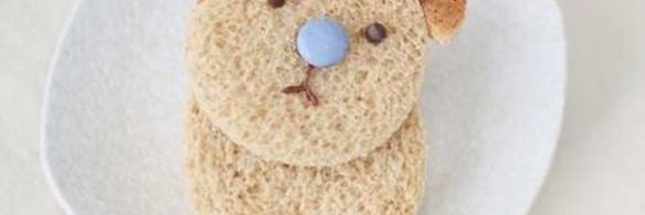 оригинальный бутерброд для детей