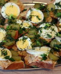 Бутерброды на 8 марта