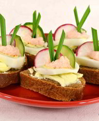 Бутерброды на день рождения