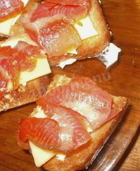 Бутерброды с семгой