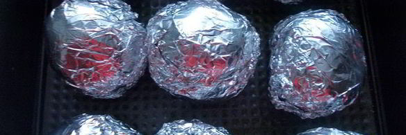 закусочный горячий бутерброд из картофеля