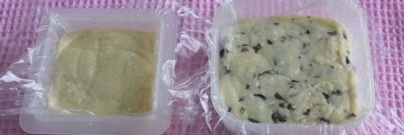 домашний сыр с базиликом