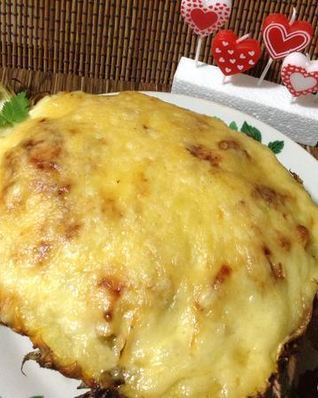 Фаршированный ананас