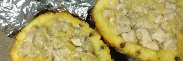 фаршированный ананас