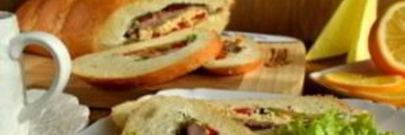 фаршированный батон