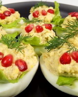 Фаршированные яйца
