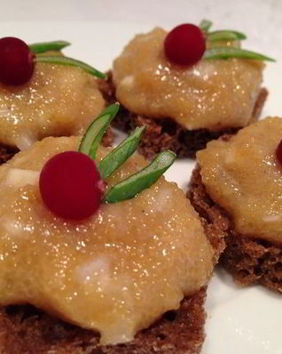 Икорная закуска