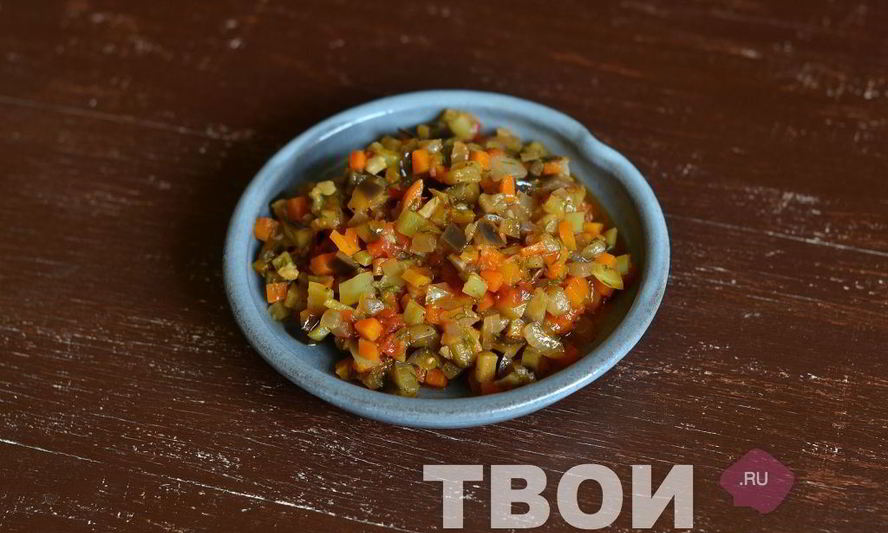 Рецепт баклажанной икры