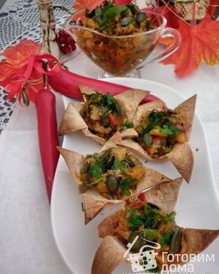 Икра баклажаново-тыквенная Осенняя