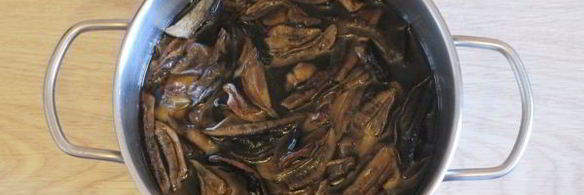 икра из сушеных грибов