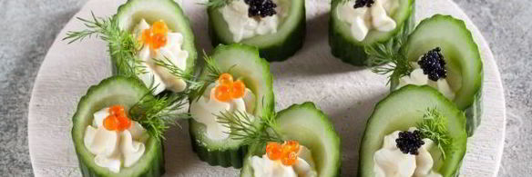 икра с огурцами