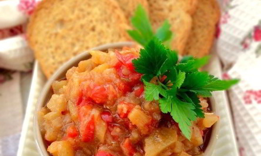 Рецепт икры заморской — баклажанной